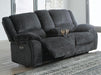 Draycoll Power Reclining Loveseat with Console - Red Gate Home Furnishings (Ball Ground, GA)