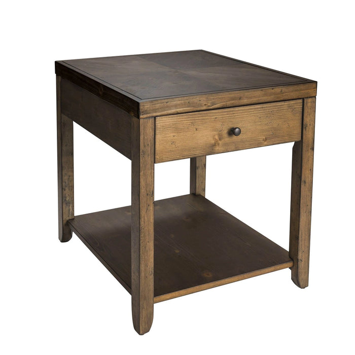 Mitchell End Table in Brown image