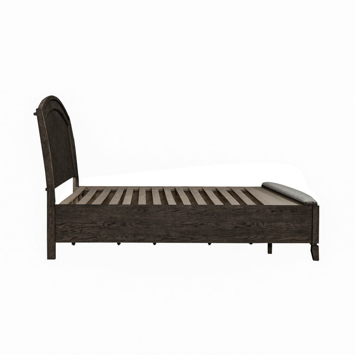 Avalon Queen Panel Storage Bed - Red Gate Home Furnishings (Ball Ground, GA)