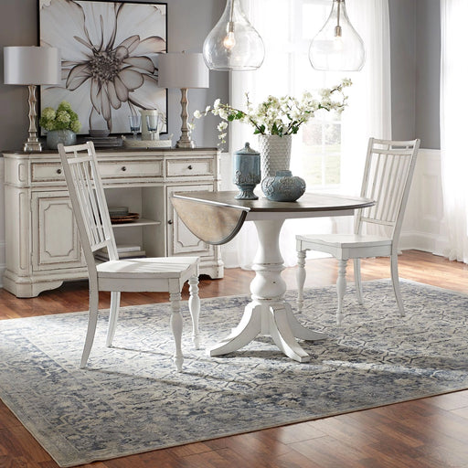Magnolia Manor Opt 3 Piece Drop Leaf Table Set image