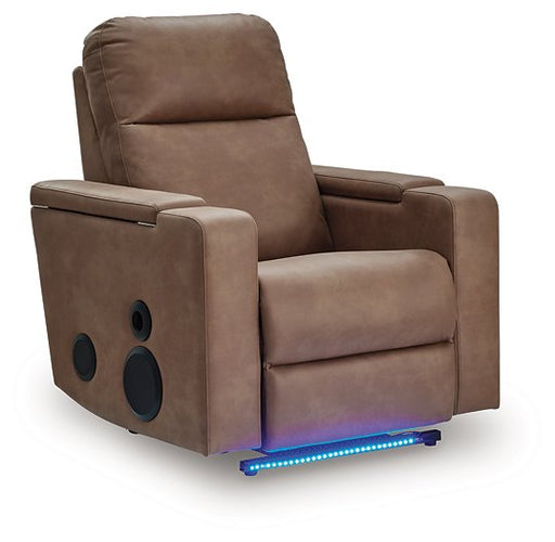 Lorrenton Power Glider Recliner with Audio System - Red Gate Home Furnishings (Ball Ground, GA)