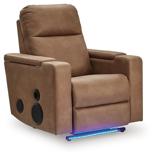 Lorrenton Power Glider Recliner with Audio System - Red Gate Home Furnishings (Ball Ground, GA)