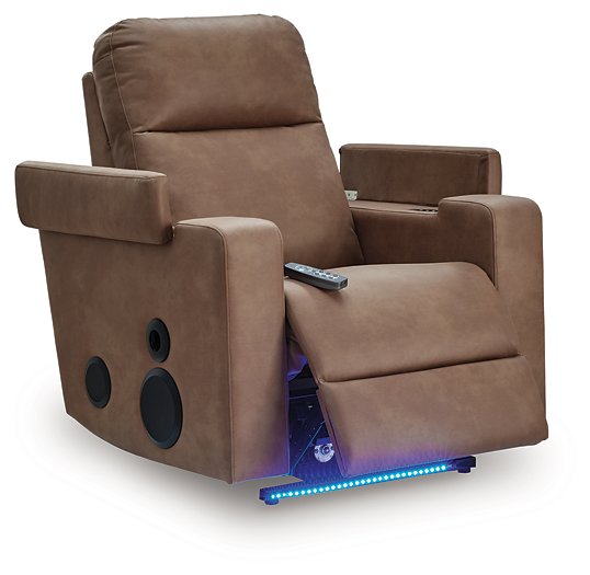 Lorrenton Power Glider Recliner with Audio System - Red Gate Home Furnishings (Ball Ground, GA)