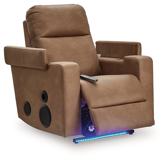 Lorrenton Power Glider Recliner with Audio System - Red Gate Home Furnishings (Ball Ground, GA)