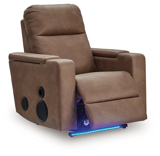 Lorrenton Power Glider Recliner with Audio System - Red Gate Home Furnishings (Ball Ground, GA)