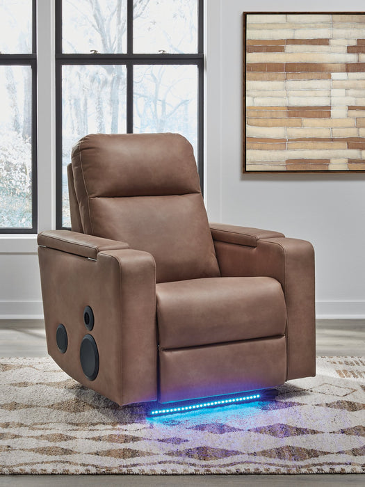 Lorrenton Power Glider Recliner with Audio System - Red Gate Home Furnishings (Ball Ground, GA)