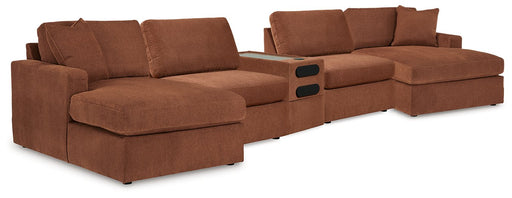 Modmax 5 Piece Sectional with Audio Console - Red Gate Home Furnishings (Ball Ground, GA)