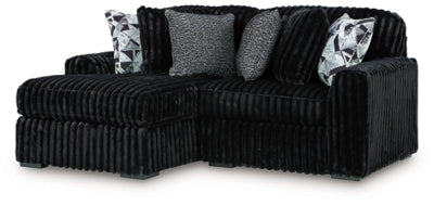 Midnight-Madness Sectional with Chaise - Red Gate Home Furnishings (Ball Ground, GA)