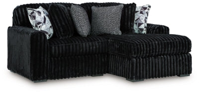 Midnight-Madness Sectional with Chaise - Red Gate Home Furnishings (Ball Ground, GA)