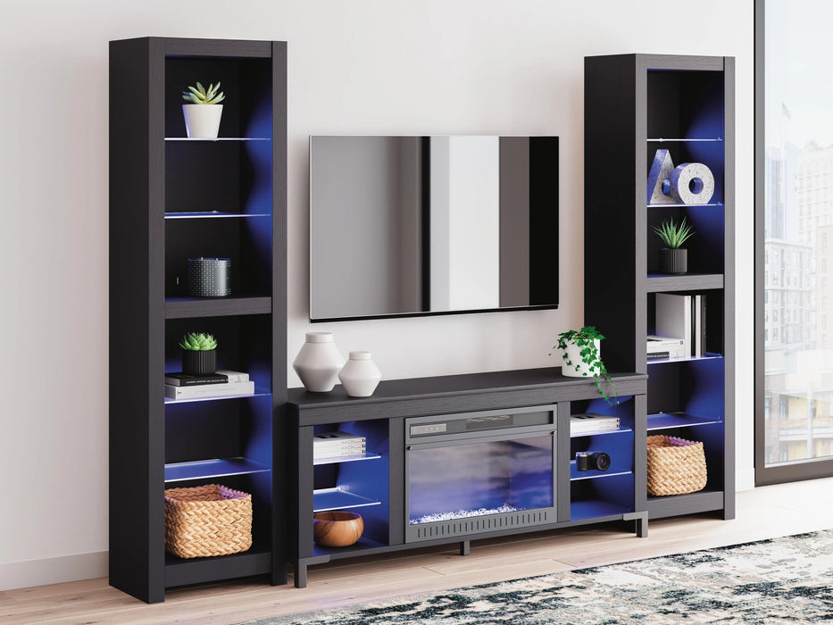 Cayberry Entertainment Center with Electric Fireplace