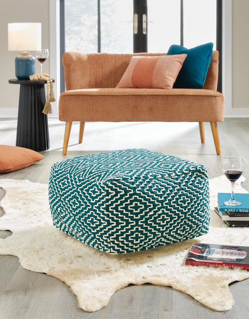 Brynnsen Pouf - Red Gate Home Furnishings (Ball Ground, GA)