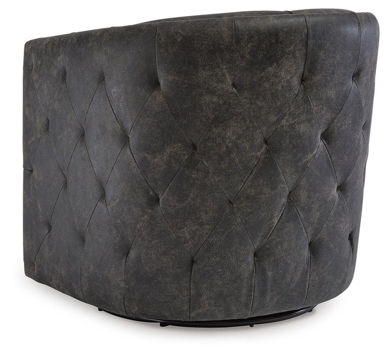 Brentlow Swivel Accent Chair - Red Gate Home Furnishings (Ball Ground, GA)