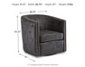 Brentlow Swivel Accent Chair - Red Gate Home Furnishings (Ball Ground, GA)