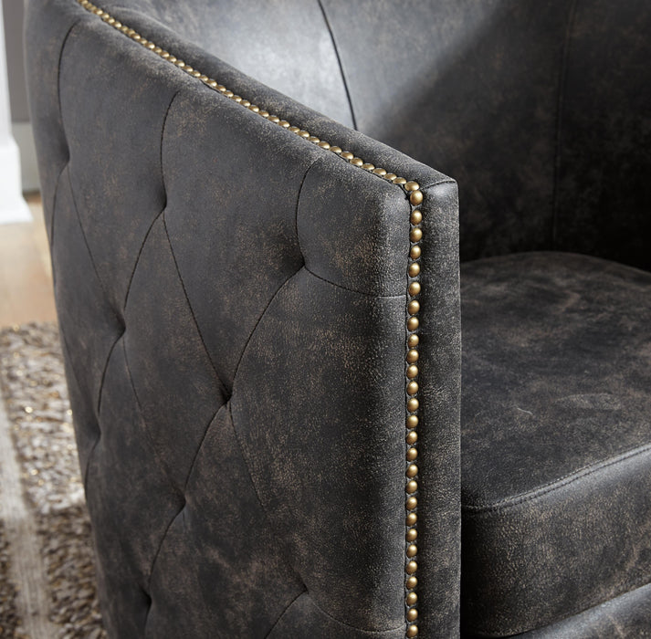 Brentlow Swivel Accent Chair - Red Gate Home Furnishings (Ball Ground, GA)
