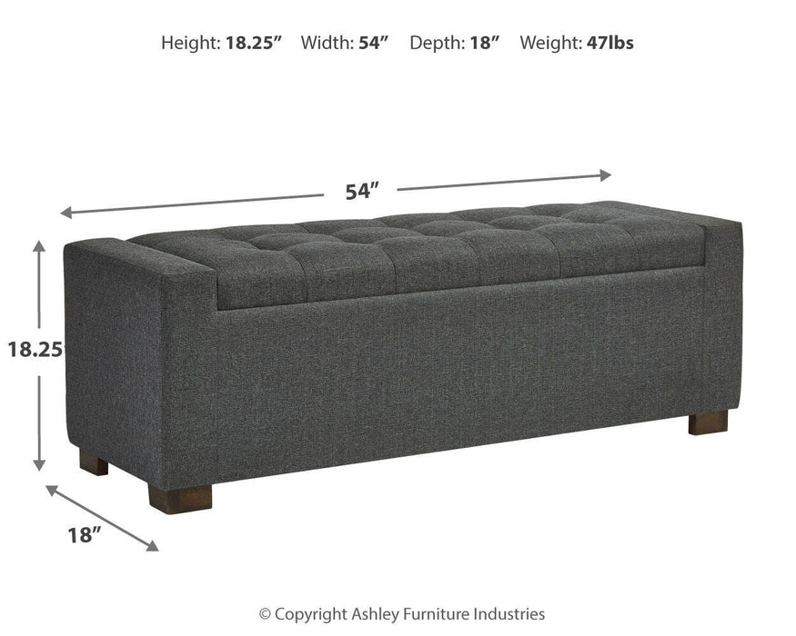 Cortwell Storage Bench - Red Gate Home Furnishings (Ball Ground, GA)