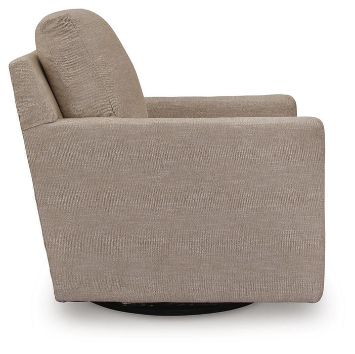 Freybourne Next-Gen Nuvella Swivel Accent Chair - Red Gate Home Furnishings (Ball Ground, GA)