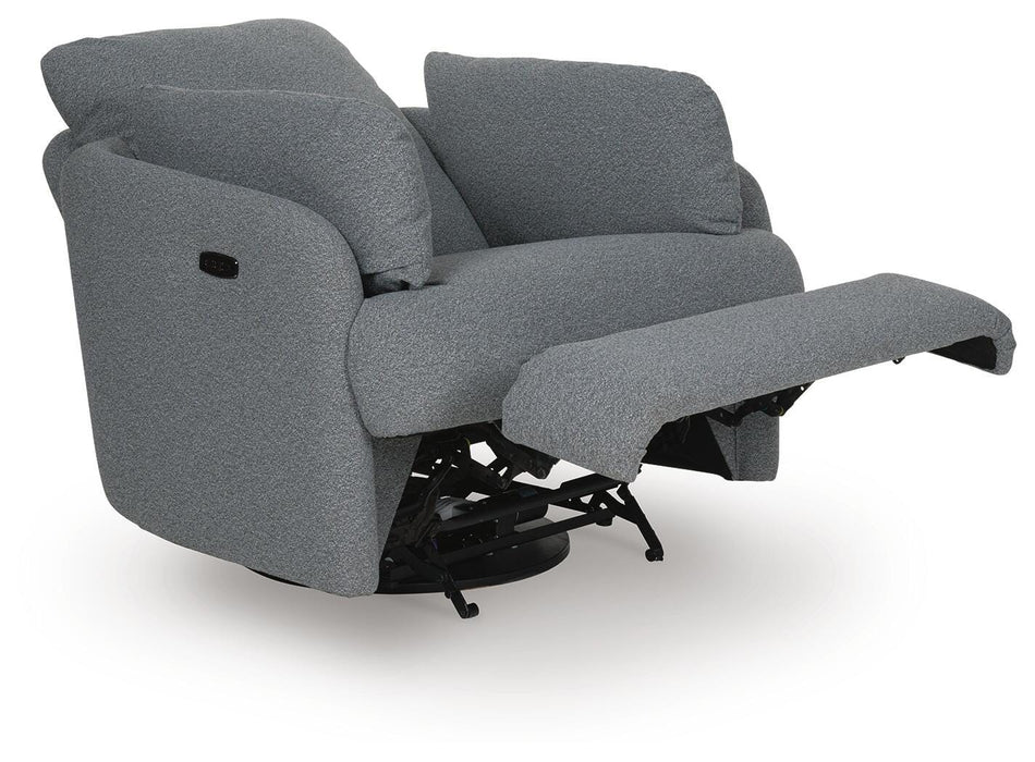 Alainmont Next-Gen Nuvella Swivel Power Recliner - Red Gate Home Furnishings (Ball Ground, GA)