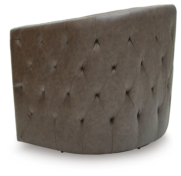 Brentlow Swivel Accent Chair - Red Gate Home Furnishings (Ball Ground, GA)