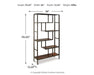 Frankwell Bookcase - Red Gate Home Furnishings (Ball Ground, GA)