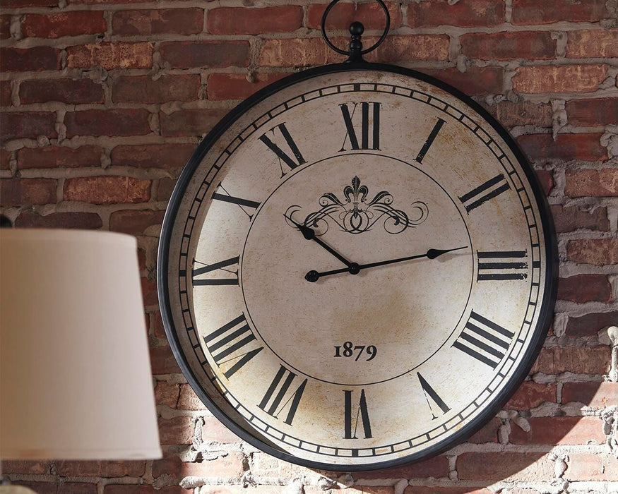 Augustina Wall Clock - Red Gate Home Furnishings (Ball Ground, GA)