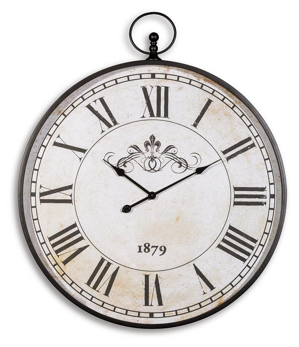 Augustina Wall Clock - Red Gate Home Furnishings (Ball Ground, GA)