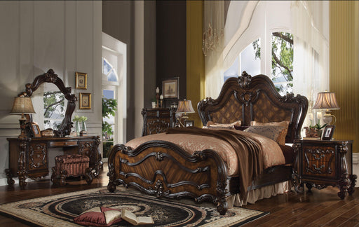 Versailles Cherry Oak Queen Bed - Red Gate Home Furnishings (Ball Ground, GA)