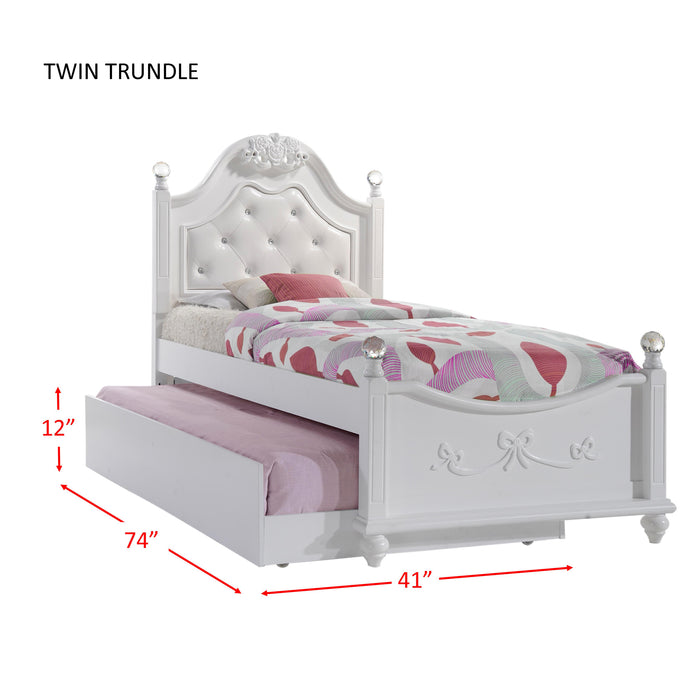 Alana Platform Bed w/ Storage Trundle