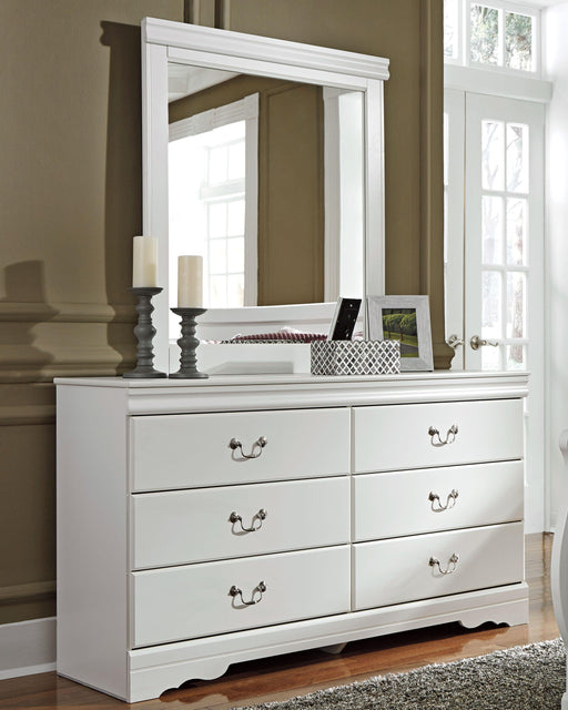 Anarasia Dresser and Mirror - Red Gate Home Furnishings (Ball Ground, GA)