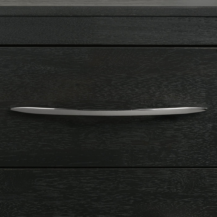 Allan Dresser & Mirror Set in Black