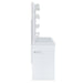 Amia Complete Dressing Table with Lightbulbs - Red Gate Home Furnishings (Ball Ground, GA)