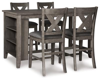 Caitbrook Counter Height Dining Package - Red Gate Home Furnishings (Ball Ground, GA)