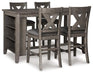Caitbrook Counter Height Dining Package - Red Gate Home Furnishings (Ball Ground, GA)