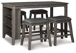 Caitbrook Counter Height Dining Package - Red Gate Home Furnishings (Ball Ground, GA)