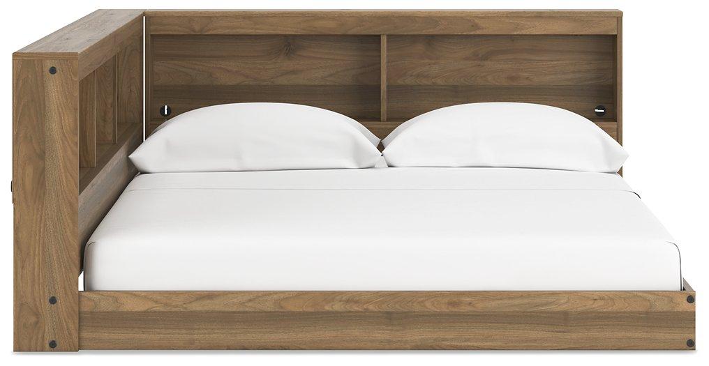 Deanlow Bookcase Storage Bed