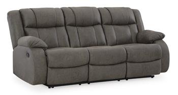 First Base Reclining Sofa - Red Gate Home Furnishings (Ball Ground, GA)