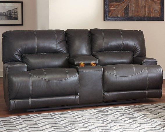 McCaskill Power Reclining Loveseat with Console