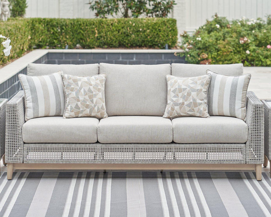 Seton Creek Outdoor Upholstery Set - Red Gate Home Furnishings (Ball Ground, GA)
