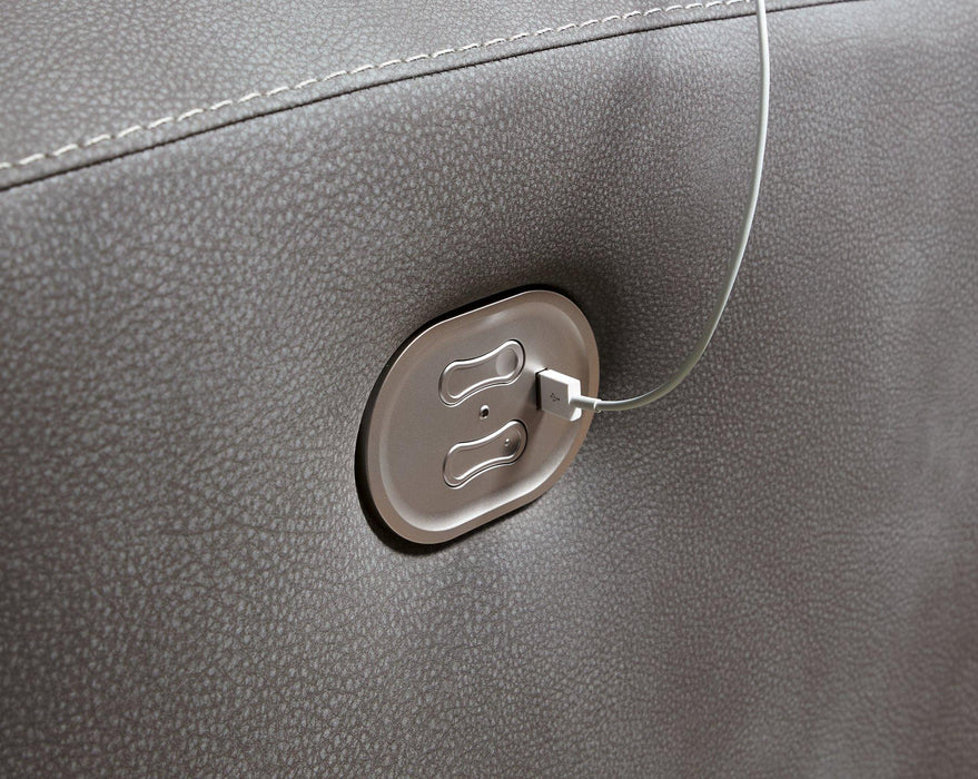 Next-Gen DuraPella Power Reclining Sectional Loveseat - Red Gate Home Furnishings (Ball Ground, GA)