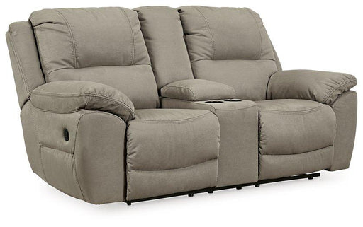 Next-Gen Gaucho Reclining Loveseat with Console - Red Gate Home Furnishings (Ball Ground, GA)