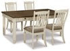 Bolanburg Dining Set - Red Gate Home Furnishings (Ball Ground, GA)