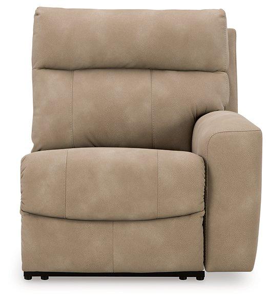 Next-Gen DuraPella Power Reclining Sectional Loveseat with Console - Red Gate Home Furnishings (Ball Ground, GA)