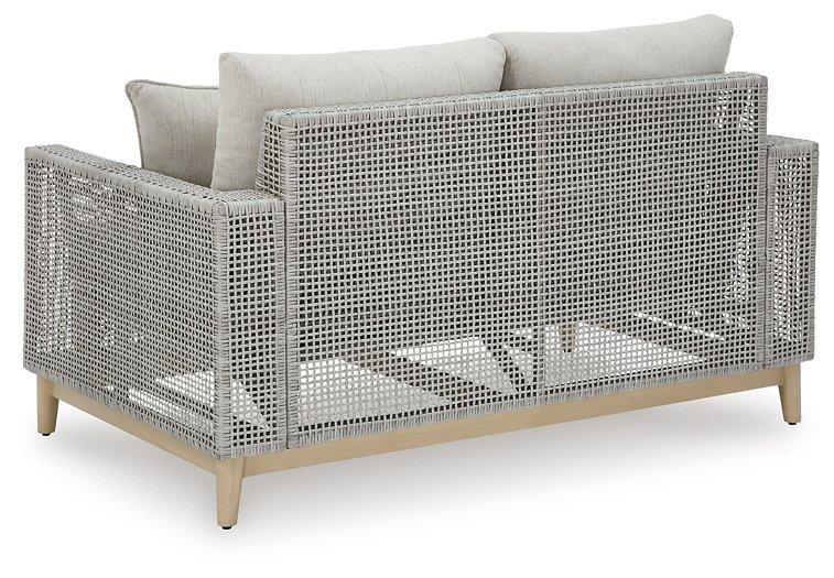 Seton Creek Outdoor Seating Set - Red Gate Home Furnishings (Ball Ground, GA)