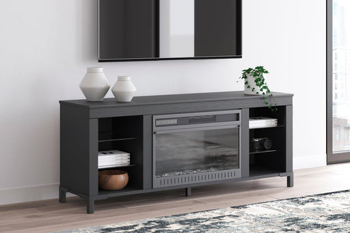 Cayberry 60" TV Stand with Electric Fireplace - Red Gate Home Furnishings (Ball Ground, GA)