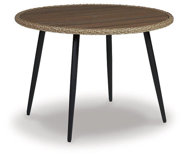 Amaris Outdoor Dining Table - Red Gate Home Furnishings (Ball Ground, GA)