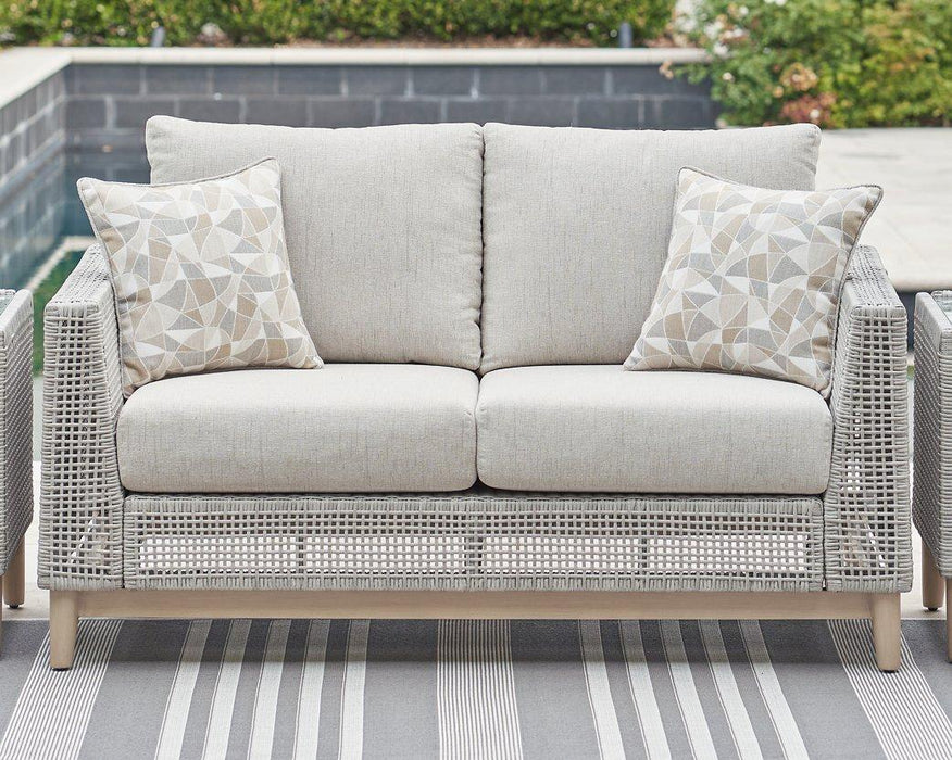 Seton Creek Outdoor Seating Set - Red Gate Home Furnishings (Ball Ground, GA)
