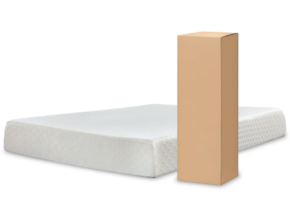 10 Inch Chime Memory Foam Mattress Set - Red Gate Home Furnishings (Ball Ground, GA)