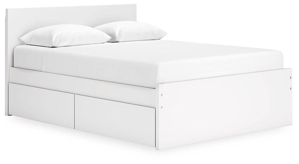 Onita Panel Bed with 2 Side Storage