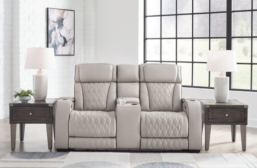 Boyington Power Reclining Loveseat with Console - Red Gate Home Furnishings (Ball Ground, GA)