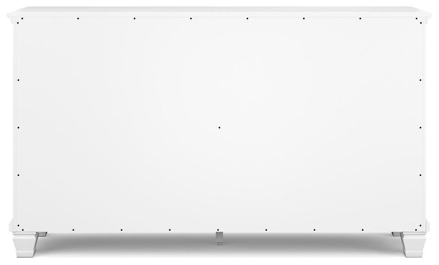 Fortman Dresser and Mirror - Red Gate Home Furnishings (Ball Ground, GA)