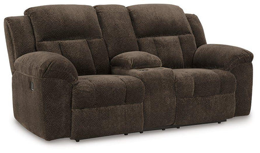 Frohn Reclining Loveseat with Console - Red Gate Home Furnishings (Ball Ground, GA)